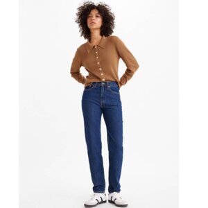NWT $108.00 LEVI'S PREMIUM 80’s MOM JEANS - RUNNING ERRANDS - SIZE 24 X 28